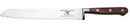 Rockingham Forge FRF 20cm Bread Knife, Fully Forged, Rosewood Handle Red 8008BR