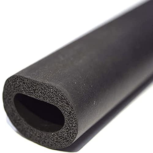 1.8m Rohrisolierung schaumstoff,Isolierschlauch Für Rohr,schaumstoff rohr 16mm20mm25mm50mm76mm110mm Innen,rohrisolierung heizungsrohr,Flexible Rohrisolierung,Für Klimaanlage,Thermo-Isolierung,1 Stück