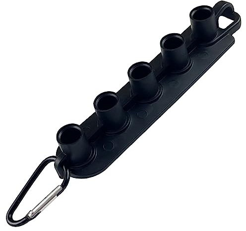 Outdoor Tool Garden Pressure Washer Nozzle Holder with 5 Nozzle Tips 1/4 Inch Durable Spray Tips