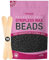 TRINIDa Wax Beads, Professional Hard Wax Beads 500g with 10 Applicators, For Full Body, Facial and Legs, Painless Gentle Hair Removal Wax Beads for Women and Men (Blackcurrant)
