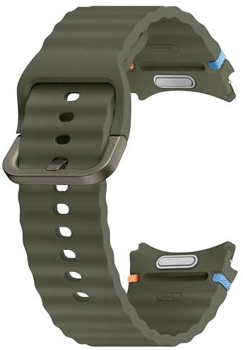 Samsung Sport Band (M/L) ET-SNL31 für die Galaxy Watch7 | Uhrenarmband, Sport Armband, Original Zubehör, elastisch, langlebig, guter Sitz, Green