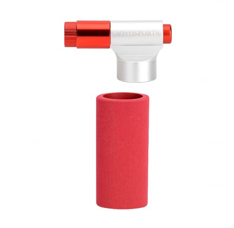 ZOYOSPORTS Mini pompa compatta per pneumatici di bicicletta a CO2 per bici da strada e mountain bike, cartucce di CO2 non incluse