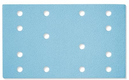Festool Schleifpapier Granat 80x133 mm P180 – 100 Stück, StickFix Klett, Hochwertiges Aluminiumoxid für Holz und Lack, Staubabsaugung, Passend für RTS 400/RS 400