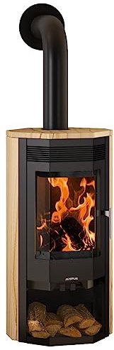 Justus Kaminofen Usedom 7 schwarz Sandstein