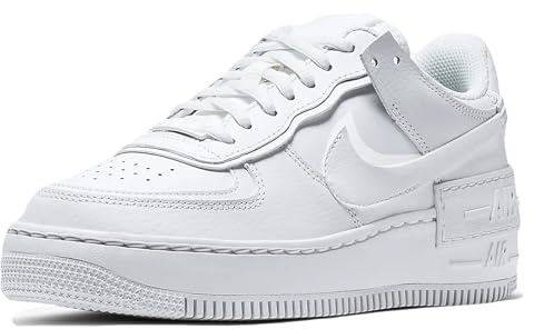 Nike Damen Air Force 1 Shadow Sneaker, White, 42 EU