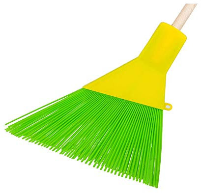 FERCASASHOP - Scopa verde in pvc modello saggina in plastica