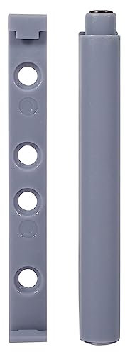 Ausla 10 Pièces ABS Boîtier Tiroir Charnière de Porte Système de Poussée pour Ouvrir Tampon Loquet Fermeture Douce Style amélioré avec Accessoires D'installation pour (Modèle à tête