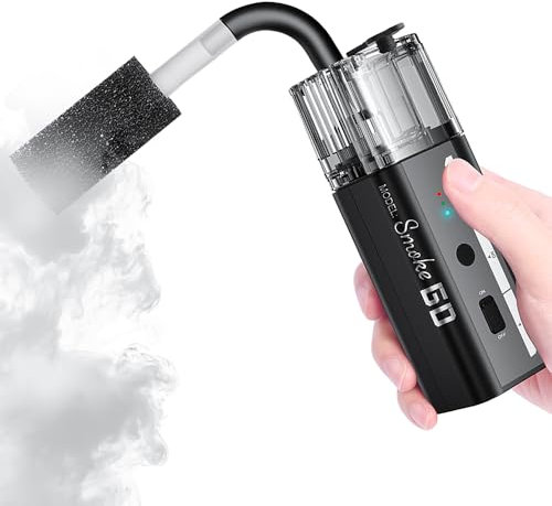 Máquina de niebla portátil, máquina de humo portátil LENSGO SMOKE GO para fotografía con control remoto, nebulizador recargable, Halloween interior, fiestas, bodas, eventos al aire libre