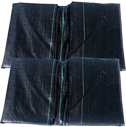 Toddmomy 2piezas Tela Control De Malezas Cubierta Vegetal Resistente para Jardín Tela Bloqueadora para Paisajismo para Cama De Jardín y Césped