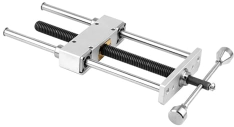 Colcolo Morsa da banco per lavorazione del legno, morsa da banco per trapano, per falegname, robusta, massima da 300 mm, morse parallele per carpentiere