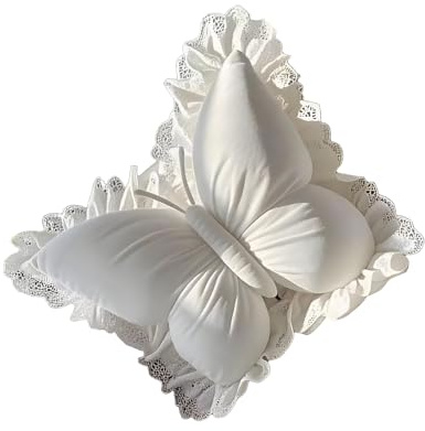 Cuscino a farfalla – Simpatico cuscino decorativo per la stanza, cuscino imbottito con farfalla, per compleanno, Halloween, calza della Befana, divano, scrivania, per ragazze e adulti