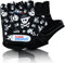KIDDIMOTO - Gants Vélo pour Enfant de 2 à 8 Ans, Parfaits pour Les Sports de Plein air, Le Cyclisme, la Trottinette (Crâne Crossbones, 2-5 Ans)