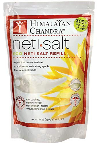 Himalayan Chandra Neti Pot Salt Bag, 1.5 Pound