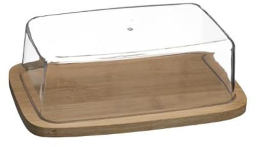 FIVE Simply Smart - Beurrier Rectangulaire Bambou 19cm Naturel