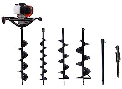 MOTOTRIVELLA SCOPPIO 52cc + AMMORTIZZATORE + 3 PUNTE + PROLUNGA UNITED TRADE