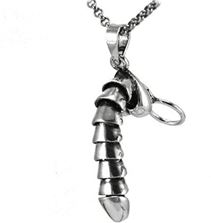 Collier pendentif érectile amusant Ornements pendentif verticaux intéressants Collier masculin créatif Cadeau parodique amusant