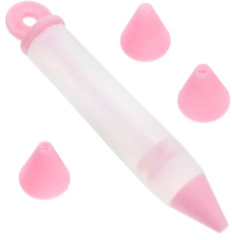 UKCOCO Penne Per Decorare Torte in Silicone Di Strumenti Per Decorare Dolci Cioccolato Crema Gelatina Forniture Da Cucina Per Scrivere Lettere Decorazione Da Forno