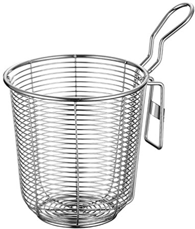 DOITOOL Panier À Spaghetti En Acier Inoxydable Passoire À Mailles Panier De Cuisson Pour Pâtes Passoire Pour Marmite Chaude Pour Usage Domestique