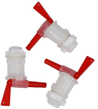 3 pezzi/lotto rubinetto for secchio for imbottigliamento birra, rubinetto di ricambio for fermentatore for la produzione di vino fatto in casa e la distribuzione di birra
