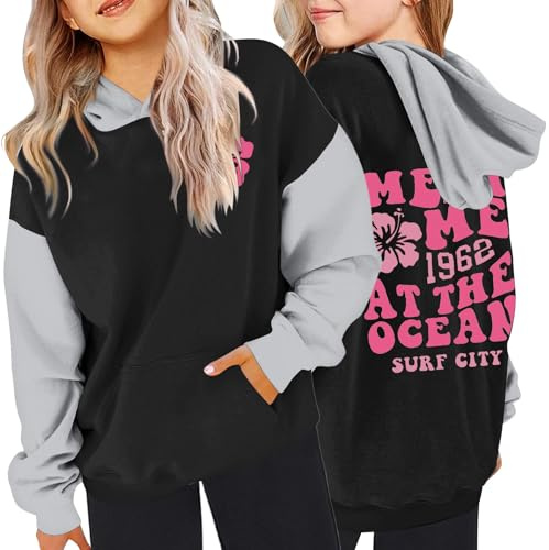 Cuwtheugwg Bébé Garçon Vêtement Hauts Garçons Sweat À Capuche Pantalons Ensemble De Survêtement Vêtements Tenue Fille Gymnastique Pyjama pour Enfant Plus Épais (Le Noir,6-7 Ans)