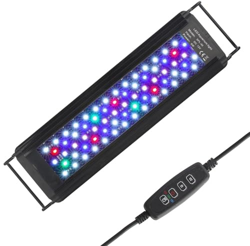 Discoball Aquarium Light for Fish Tanks, LED Lighting System, Underwater Illumination for Freshwater and Saltwater Tanks