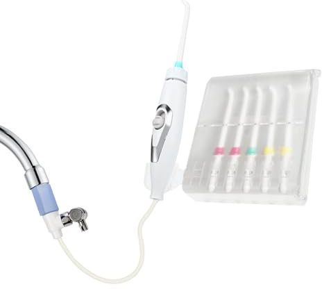 Idropulsore - Irrigatore non elettrico montato su rubinetto