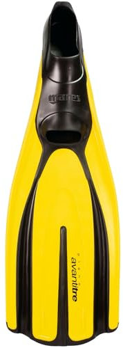 Mares Mixte Plana Avanti Tre flossen, Jaune, 38/39 EU