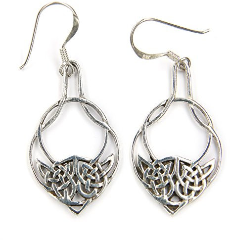 Drachensilber Keltischer Ohrschmuck Ohrringe Kelten Silber Ohrhänger 925 Sterlingsilber Schmuck keltischer Schmuck