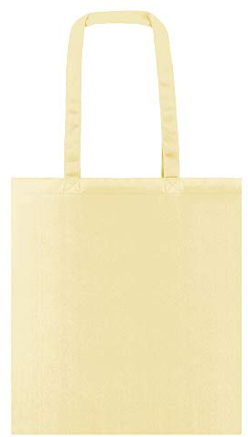 Pack de 50 bolsas de algodón de 38x42cm y asas largas