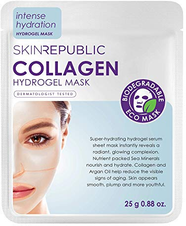 Skin Republic Collagen Hydrogel Mask | Deep Hydration & Nutrient-Rich Care