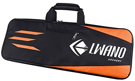 FAMKIT Takedown Recurve-Bogen-Koffer, mehrere Taschen, Aufbewahrungstasche für Recurve-Bogen Jagdzubehör