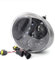 RATTMMOTOR Schwarzer LED Scheinwerfer Motorrad Frontscheinwerfer für D avidson VRSCA V-Rod Muscle VRod Night Rod Special Black