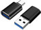 Stdlyxun Adapter USB c Auf Usbs - Usbs Auf USB c,Compatible with iPhone 17/16/15 Series, iPad, Galaxy S24/S23 Series, Laptops, Carplay etc