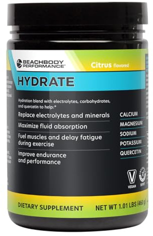 BODi Performance Hydrate Electrolyte Powder - Citrus, 40 Servings