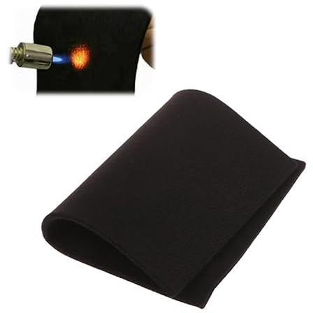 Ucuse Couverture de soudage en feutre de carbone ignifuge en fibre de carbone - Protection haute température - 300 x 200 mm - Pour soudage, soudage, plomberie
