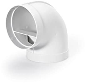 Naber R-RBV flow 125 Rohrbogen 90°, weiß