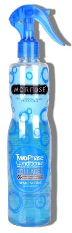 Morfose Collagen 2-Phasen Conditioner Spray 400 ml – Haarpflegespülung - Leave-In Haarpflege mit Hitzeschutz, Feuchtigkeit & Anti-Frizz für trockenes, sprödes & strapaziertes Haar