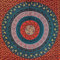 Aga's Own Mandala Tapisserie – Psychedelic Wall Art Hanging – Überwurf aus Baumwolle Tapisserie für Wohnzimmer, Schlafzimmer Home – ästhetisches Wandtuch für den Strand oder zu Hause (TD_03_Weinrot)
