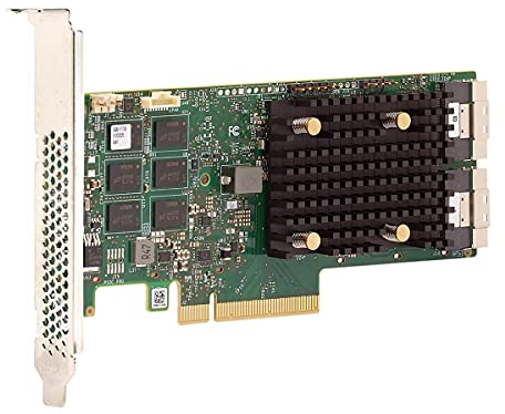 Broadcom Megaraid 9560-16i - Speichercontroller (raid) - 16 Sender/kanal - Sata 6gb/s / Sas 12gb/s / Pcie 4,0 (nvme) - Raid 0, 1, 5, 6, 10, 50, Jbod,