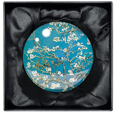 Vincent Van Gogh Mandelzweige in voller Blüte, Kristallkuppel-Briefbeschwerer
