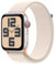 Apple Watch SE (2. Generation, 2023) (GPS + Cellular, 44 mm) Smartwatch mit Aluminiumgehäuse und Sport Loop Armband in Polarstern. Fitness- und Schlaftracker, Herzfrequenzmesser, CO₂ neutral