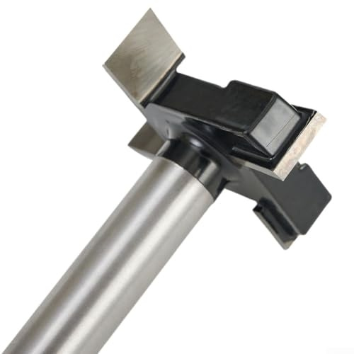 Fraise à défoncer pour spoilboard CNC avec tige 1/2 et pointe en carbure pour le travail du bois sur MDF, contreplaqué et panneaux de particules