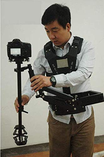 GOWE 1-5.5kg Load Carbon Fiber Stabilizer Steadicam Camera Video Steadycam Vest Arm