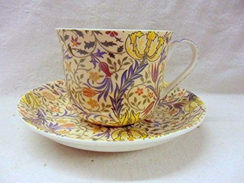 Abbeydale Collection William Morris flora Jumbo Cup and saucer