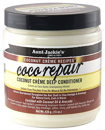 Aunt Jackie's COCONUT CREME Curl Repair 15oz