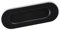 Einlassgriff EL-09 Edelstahl schwarz matt Schrankgriff Küchengriff Muschelgriff von SO-TECH®
