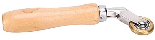 Rouleau de soudage à main, Rouleau de soudure portatif Matériau de membrane étanche Joint d'angle Roue de presse en laiton