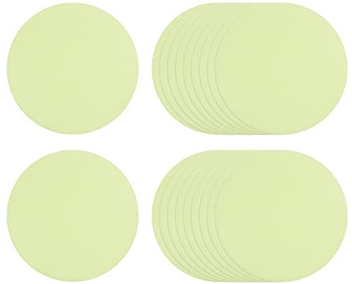 sourcing map 20uds Antideslizante Bañera Pegatinas Baño Ducha Piso 3.94 Antideslizante Pegatina Cinta Redondo Estilo Calcomanías para Baño Cocina Bañera Escalones Escaleras, Luminoso