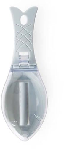 Ecailleur À Poisson Professionnel, Nettoyant Pour écailles De Poisson, Dissolvant De Peau De Poisson Portatif Avec Couvercle, Outil D'élimination des Écailles De Poisson Portable ABS