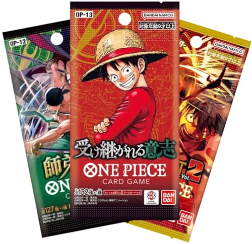 Pack 3 Boosters One Piece Card Game Japonais Aléatoires – Cartes Officielles – Konbaya Sélection – Protection d’Expédition